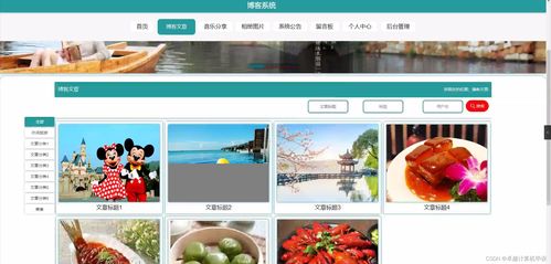SpringBoot博客系統(tǒng)設計與開發(fā) 計算機畢業(yè)設計研究